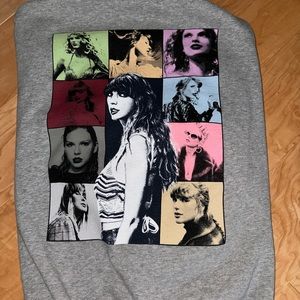Taylor Swift The Eras Tour 1/4 zip sweatshirt